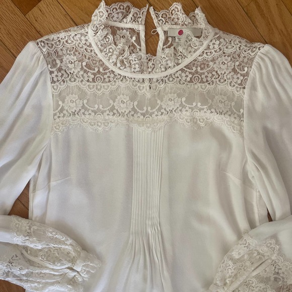 Boden White Lace Blouse - Picture 8 of 15